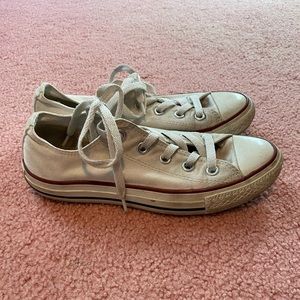 White Converse Sneakers